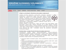 Tablet Screenshot of ozzsv.sk